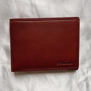 A. Valentino leather wallet pocketbook  Made in Italy  mens womens one size